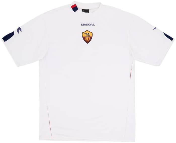 2003-04 Roma Diadora Training Shirt #5 - 6/10 - (XL)