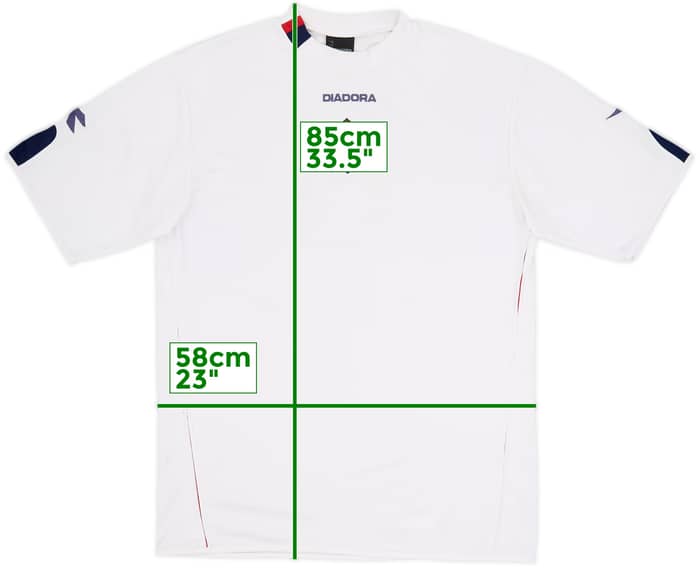 2003-04 Roma Diadora Training Shirt #5 - 6/10 - (XL)
