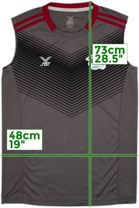2018-19 Scunthorpe United FBT Training Vest - 8/10 - (M)