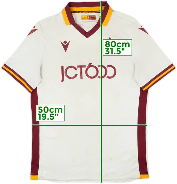 2023-24 Bradford Away Shirt - 3/10 - (L)