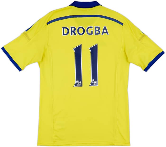 2014-15 Chelsea Away Shirt Drogba #11 - 6/10 - (M)