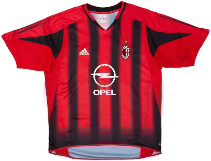 2004-05 AC Milan Home Shirt Kaka #22 - 4/10 - (L)
