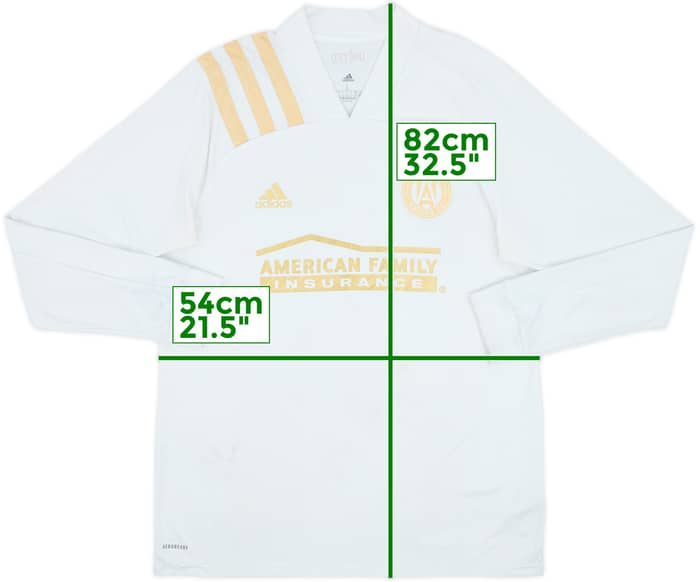 2020 Atlanta United Away L/S Shirt - 5/10 - (L)