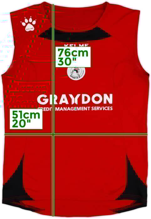 2005-06 Sparta Rotterdam Kelme Training Vest - 6/10 - (L)