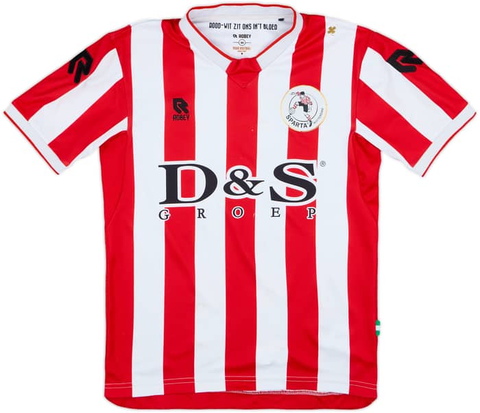 2020-21 Sparta Rotterdam Home Shirt #44 - 5/10 - (L.Boys)