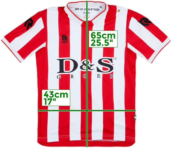 2020-21 Sparta Rotterdam Home Shirt #44 - 5/10 - (L.Boys)