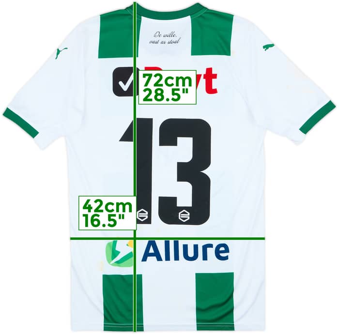 2020-21 Groningen Home Shirt #13 - 4/10 - (S)