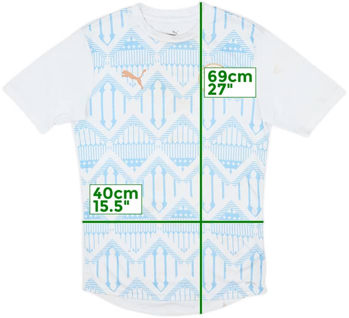 2020-21 Manchester City Puma Training Shirt - 5/10 - (S)