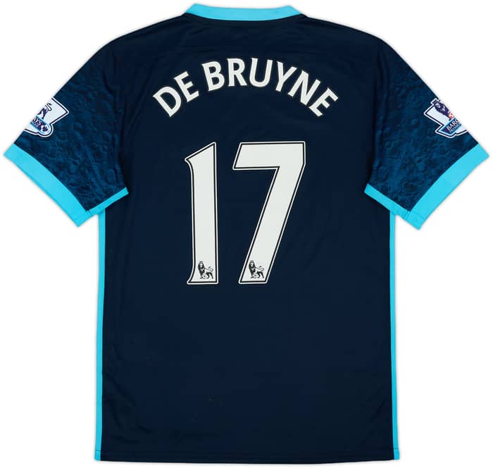 2015-16 Manchester City Away Shirt De Bruyne #17 - 6/10 - (S)