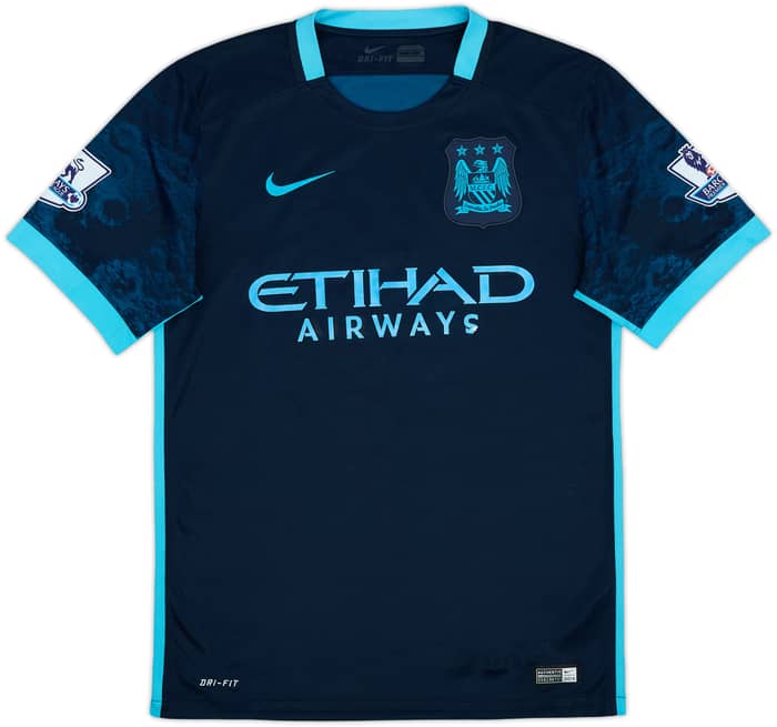 2015-16 Manchester City Away Shirt De Bruyne #17 - 6/10 - (S)