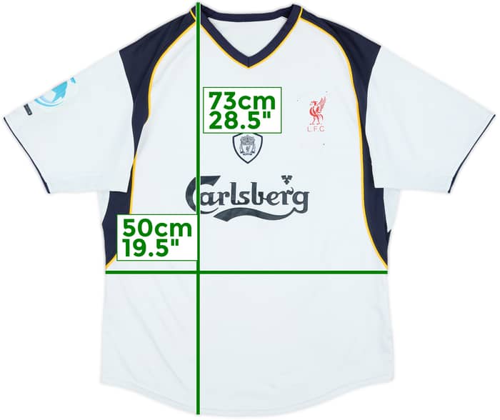 2001-03 Liverpool 'Super Cup' Away Shirt - 5/10 - (L)