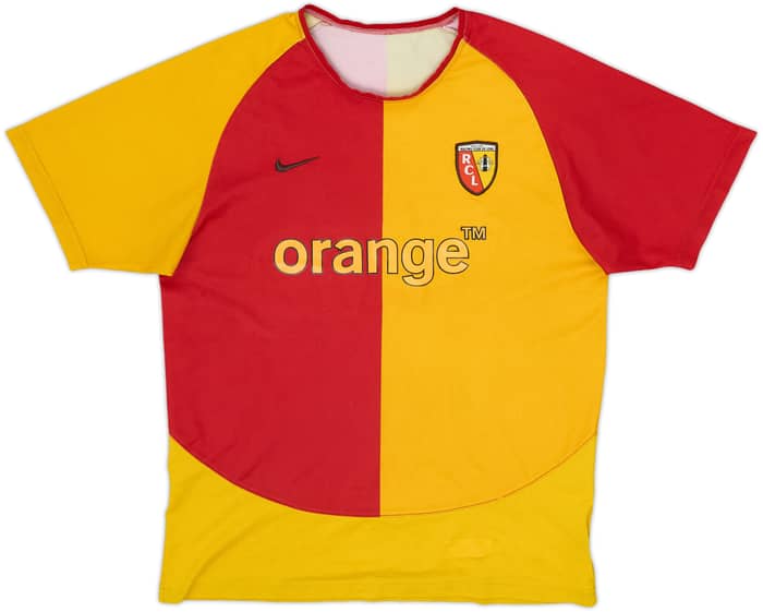 2003-04 Lens Home Shirt - 8/10 - (XL.Boys)