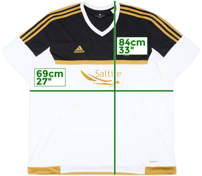 2015-16 Aberdeen Away Shirt - 4/10 - (3XL)
