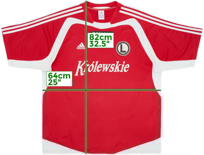 2004-05 Legia Warsaw Third Shirt - 6/10 - (XXL)