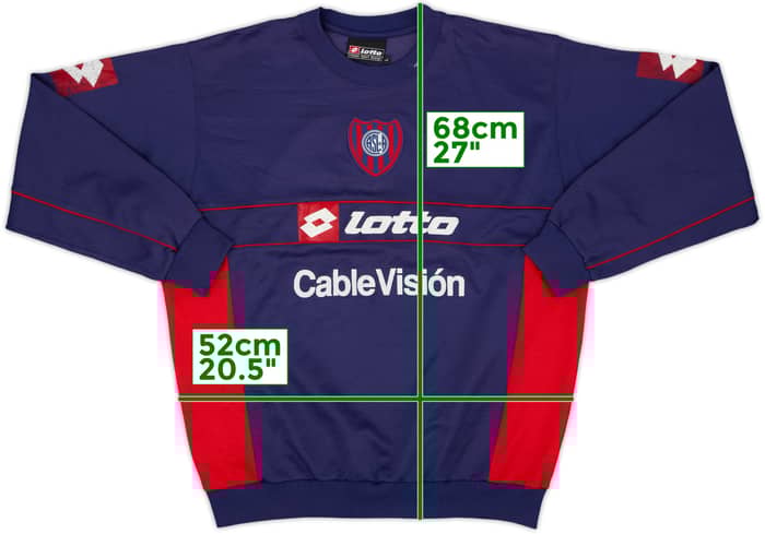 2004-05 San Lorenzo Lotto Sweat Top - 6/10 - (L)