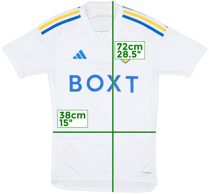 2020-21 Leeds United Home Shirt - 6/10 - (XS)