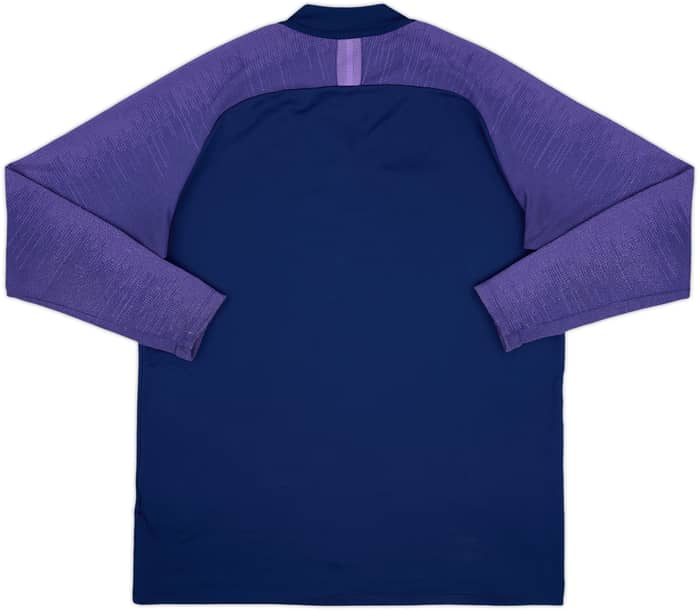 2019-20 Tottenham Nike 1/4 Zip Training Top - 6/10 - (XL)