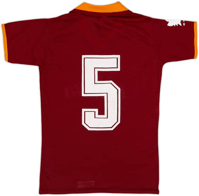 1983-84 Roma Home Shirt #5 - 7/10 - (M.Boys)