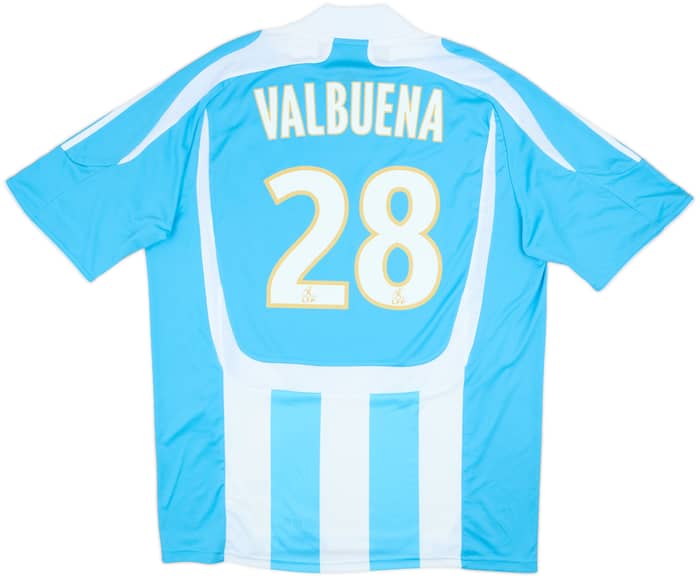 2007-08 Olympique Marseille Camiseta Visitante Valbuena #28 - 8/10 - (L)
