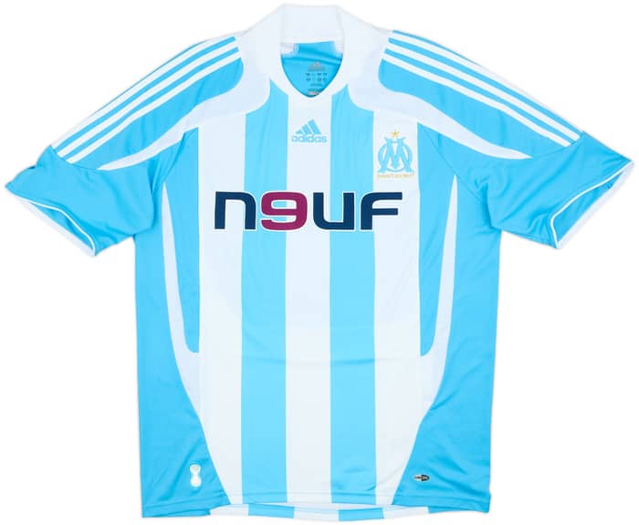 2007-08 Olympique Marseille Camiseta Visitante Valbuena #28 - 8/10 - (L)