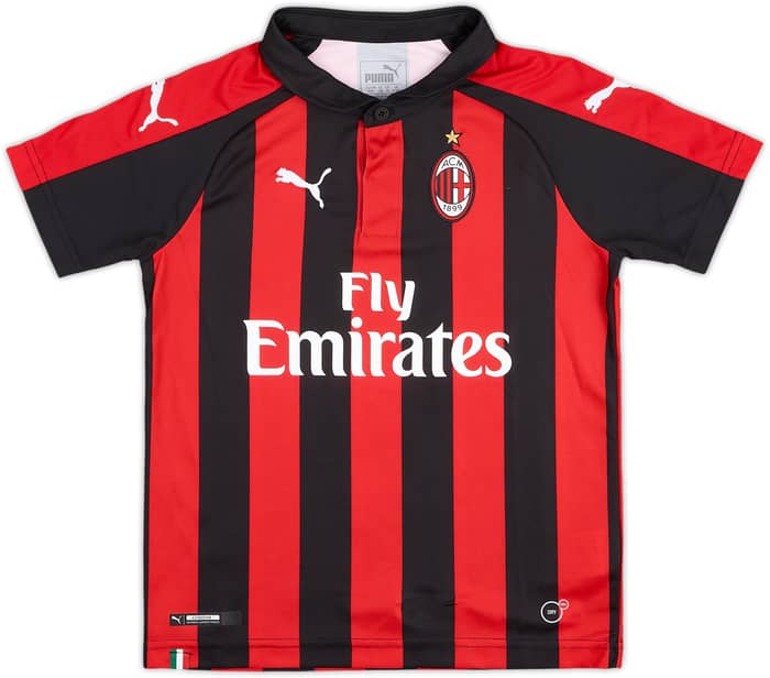 2018-19 AC Milan Home Shirt Higuain #9 - 10/10 - (S.Boys)
