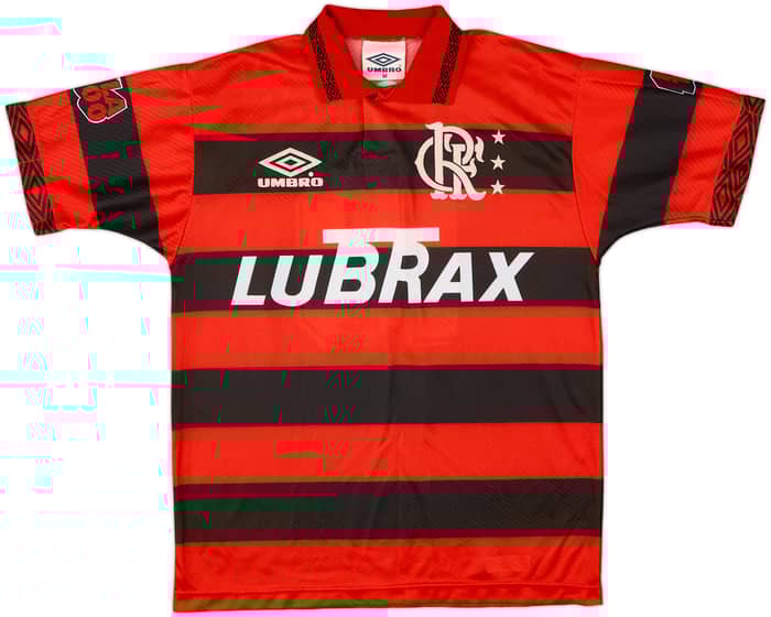 1994-95 Flamengo Centenary Home Shirt #10 - 9/10 - (M)