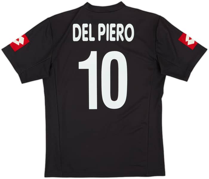 2001-02 Juventus CL Home Shirt Del Piero #10 - 8/10 - (L)
