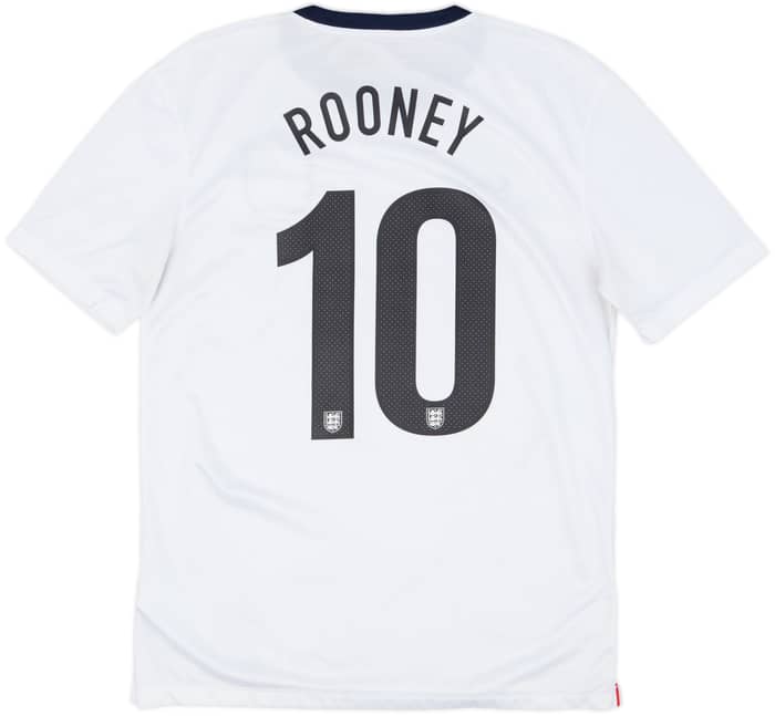 2013 England 150th Anniversary Home Shirt Rooney #10 - 9/10 - (M)