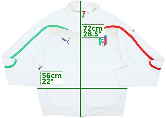 2010-11 Italy Puma Track Jacket - 8/10 - (XL)