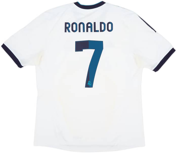 2012-13 Real Madrid Home Shirt Ronaldo #7 - 6/10 - (XL)