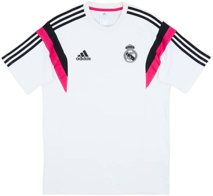 2014-15 Real Madrid adidas Cotton Tee - 6/10 - (M)