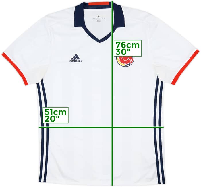 2016-18 Colombia Away Shirt - 8/10 - (L)