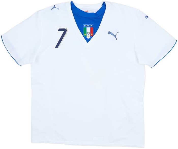 2006 Italy Away Shirt Del Piero #7 - 5/10 - (XL)