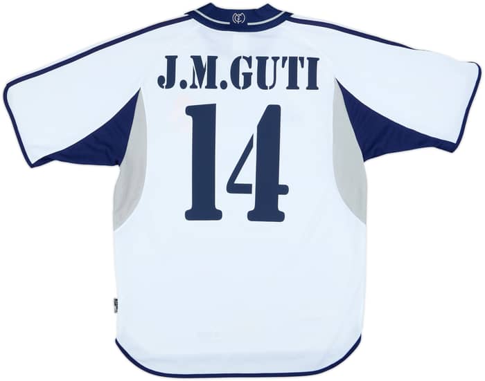 2000-01 Real Madrid Home Shirt J.M.Guti #14 - 5/10 - (M)