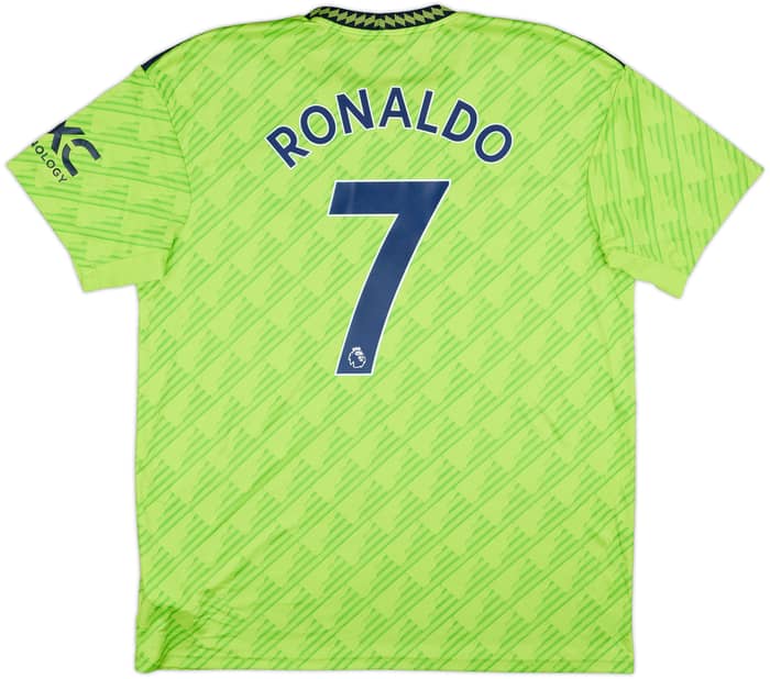 2022-23 Manchester United Third Shirt Ronaldo #7 - 9/10 - (XL)
