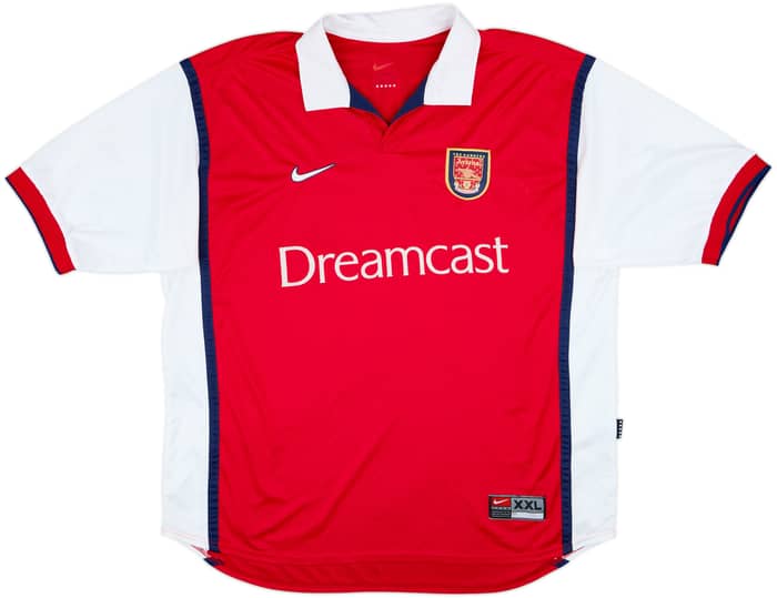 1999-00 Arsenal Home Shirt Henry #14 - 8/10 - (XXL)