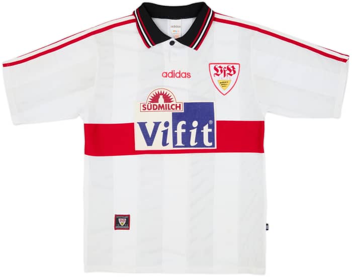 1996-97 Stuttgart Home Shirt - 8/10 - (L)