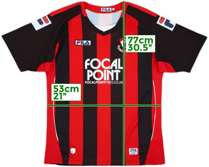 2011-12 Bournemouth Home Shirt - 8/10 - (L)