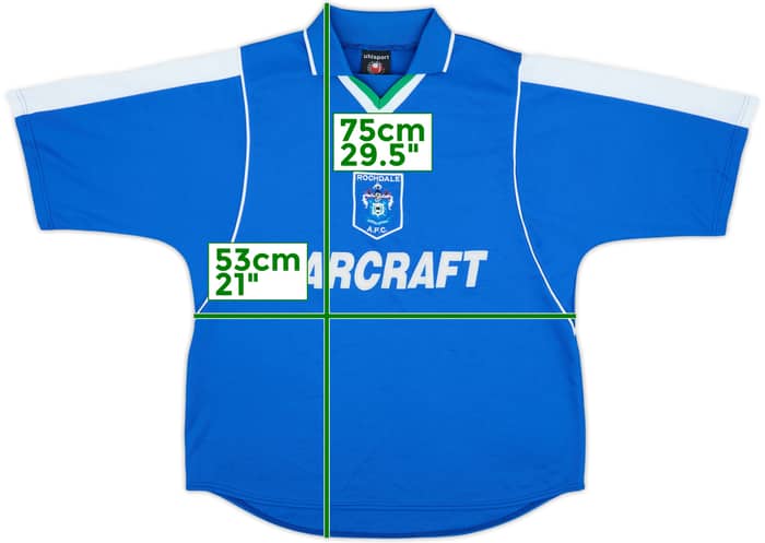 2002-04 Rochdale Home Shirt - 8/10 - (L)