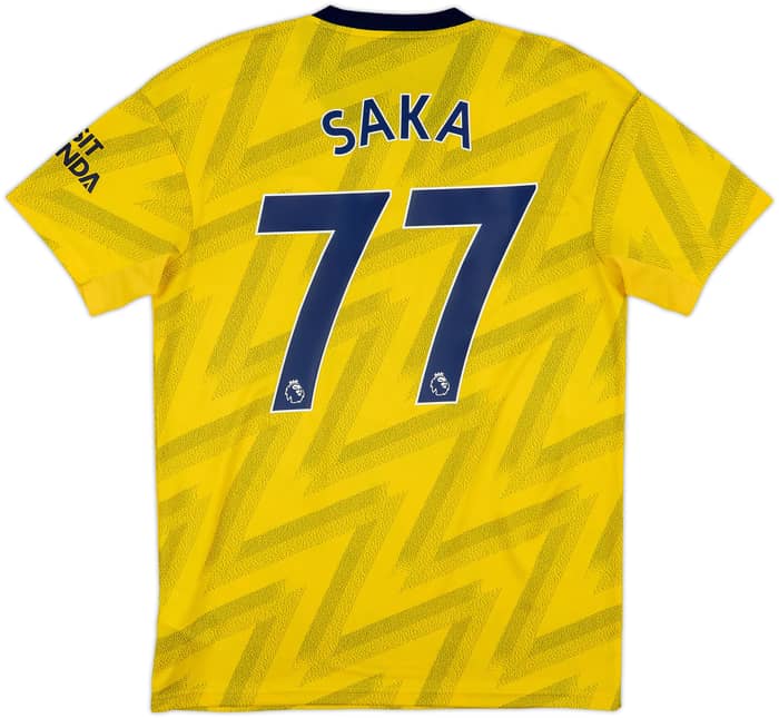 2019-20 Arsenal Away Shirt Saka #77 - 8/10 - (M)