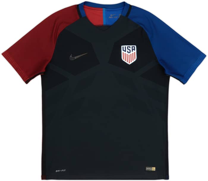 2016-17 USA Authentic Away Shirt - 4/10 - (L)