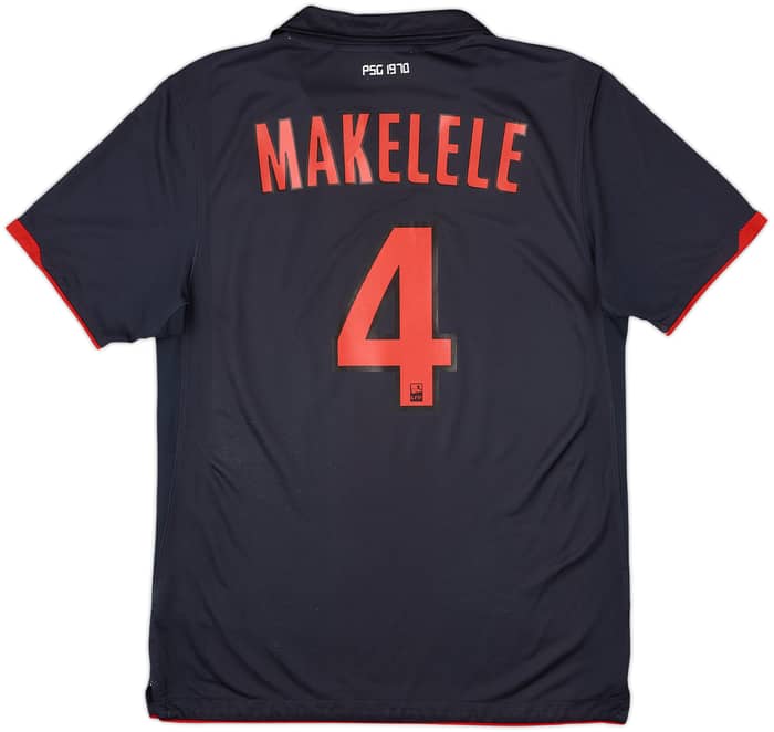 2010-11 Paris Saint-Germain Away Shirt Makelele #4 - 7/10 - (M)