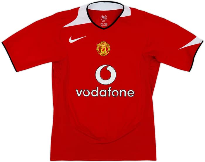 2004-06 Manchester United Home Shirt Rooney #8 - 7/10 - (S)