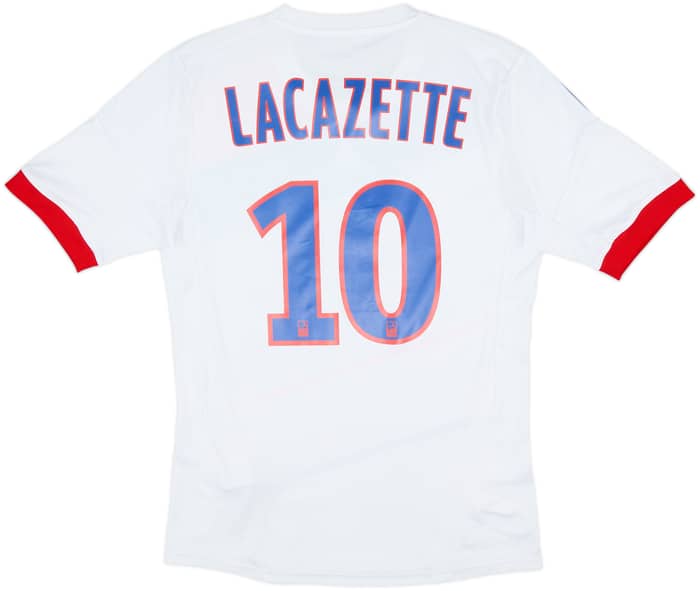 2012-13 Lyon Home Shirt Lacazette #10 - 6/10 - (S)