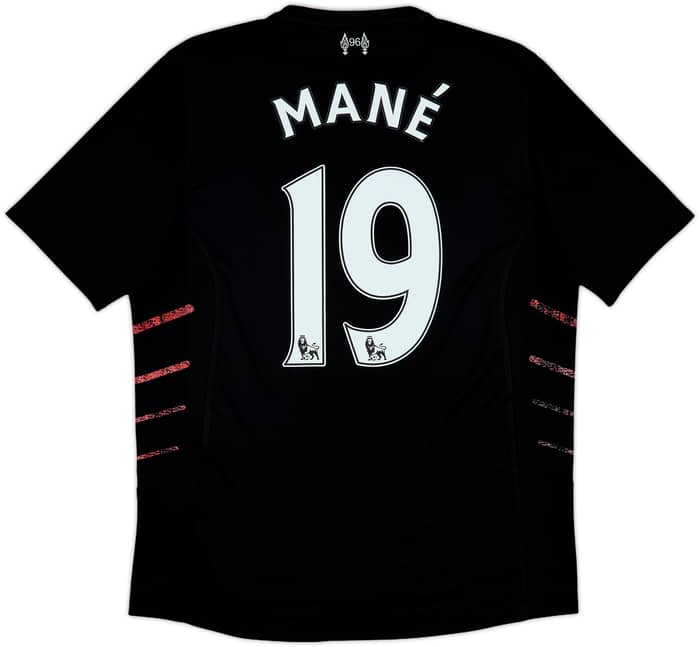 2016-17 Liverpool Away Shirt Mane #19 - 6/10 - (M)