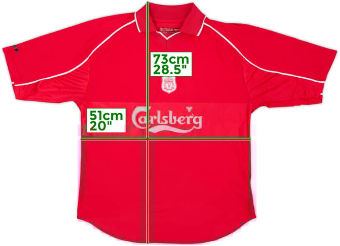 2000-02 Liverpool Home Shirt - 5/10 - (M)