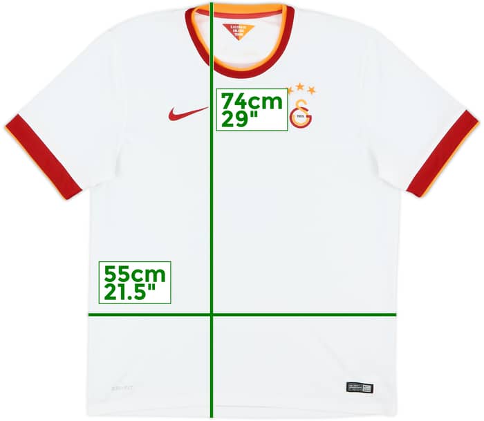 2014-15 Galatasaray Away Shirt - 7/10 - (L)
