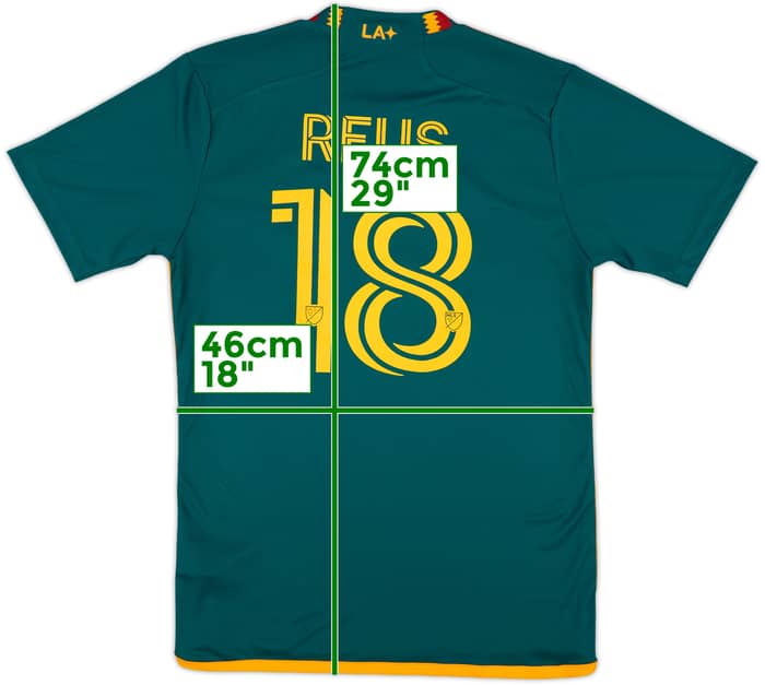 2023-24 LA Galaxy Away Shirt Reus #18 - 10/10 - (S)