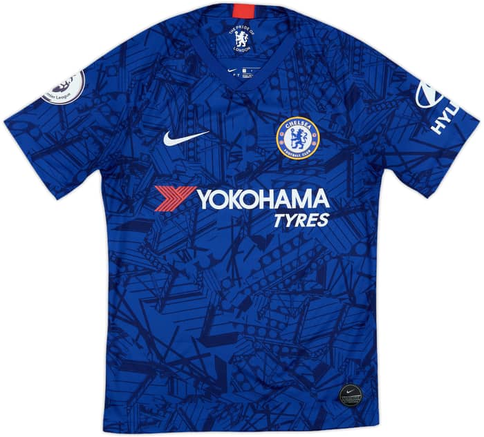 2019-20 Chelsea Home Shirt Mount #19 - 8/10 - (S)