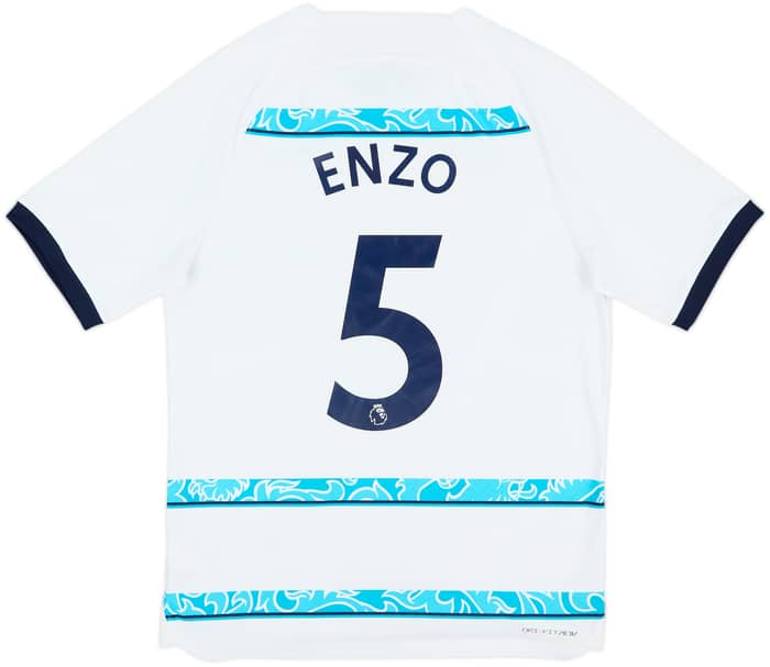 2022-23 Chelsea Authentic Away Shirt Enzo #5 - 8/10 - (M)
